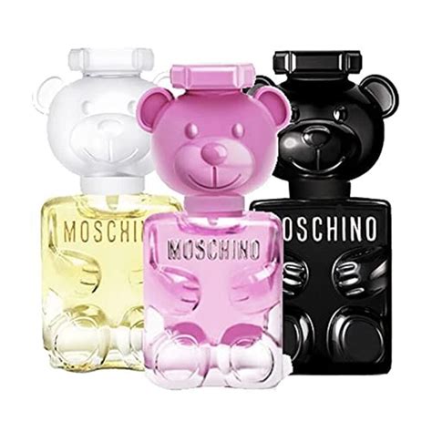 moschino toy trio miniatures